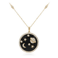 Collar en oro con Ónix negro (CIRARI)