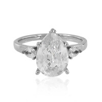 Anillo en platino con Zircón de Preah Vihear (de Melo)