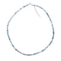 Collar en plata con Fluorita