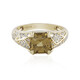 Anillo en oro con Zircón amarillo (Adela Gold)