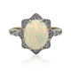 Anillo en oro con Ópalo Welo AAA (Adela Gold)