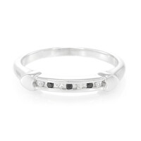 Anillo en plata con Zafiro blanco