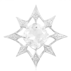 Colgante en plata con Cuarzo Príncipe