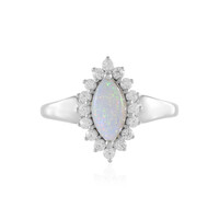 Anillo en plata con Ópalo de Australia