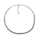 Collar en plata con Ópalo azul