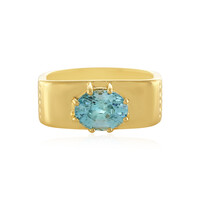 Anillo en plata con Zircón de Ratanak Kirí