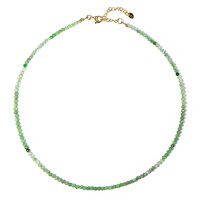 Collar en plata con Tsavorita