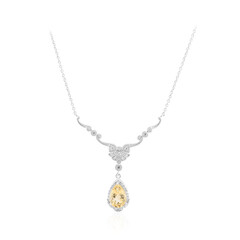 Collar en plata con Citrino
