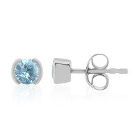 Pendientes en plata con Zircón de Ratanak Kirí