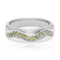 Anillo en plata con Alejandrita