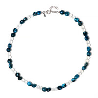 Collar en plata con Cuarzo blanco