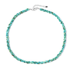 Collar en plata con Turquesa