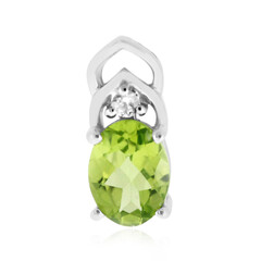 Colgante en plata con Peridoto