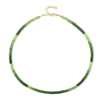 Collar en plata con Tsavorita de Tanzania