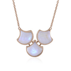 Collar en plata con Piedra de luna azul (KM by Juwelo)