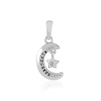 Colgante en plata con Diamante I2 (I)