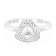 Anillo en plata con Goshenita