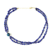 Collar en plata con Crisocola