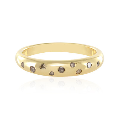 Anillo en plata con Diamante I3 champán