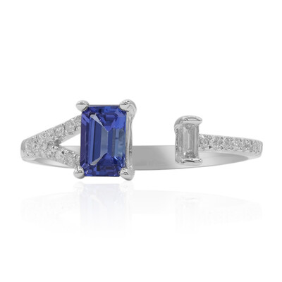 Anillo en oro con Tanzanita AAA (CIRARI)