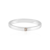 Anillo en plata con Diamante I3 champán