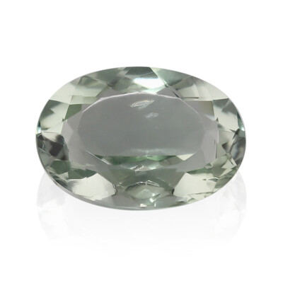 Piedra preciosa con Amatista verde de Santa Lucía