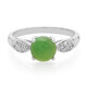 Anillo en plata con Crisoprasa imperial