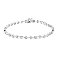 Brazalete en platino con Diamante SI2 (G)