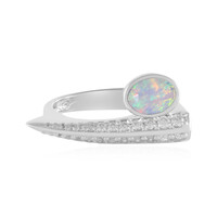 Anillo en plata con Ópalo Welo AAA (de Melo)