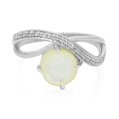 Anillo en plata con Concha de Abalone