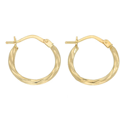 Pendientes en oro