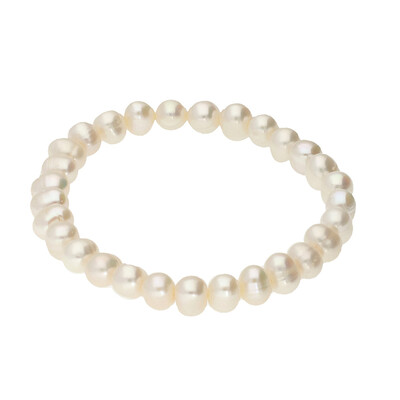 Brazalete con Perla Freshwater