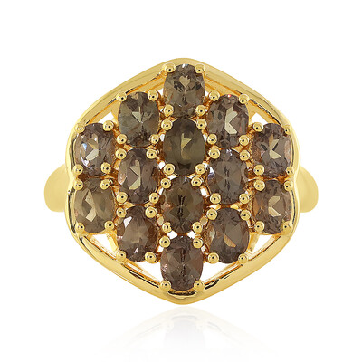 Anillo en plata con Granate de color cambiante