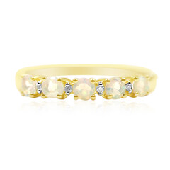 Anillo en oro con Ópalo de Welo