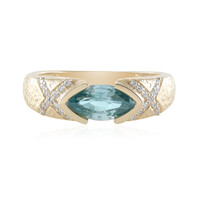 Anillo en oro con Zircón de Ratanak Kirí (de Melo)