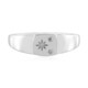 Anillo en plata con Diamante I2 (I)