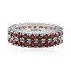 Anillo en plata con Granate de Mozambique