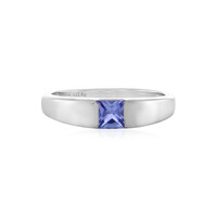 Anillo en plata con Tanzanita