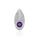 Colgante en plata con Amatista (MONOSONO COLLECTION)