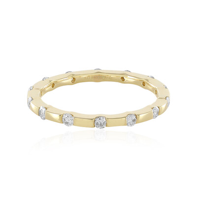 Anillo en oro con I1 (I) Diamante (de Melo)