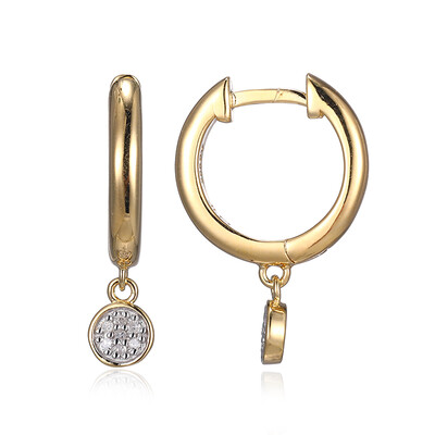 Pendientes en plata con Diamante I3 (I)