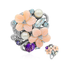 Anillo en plata con Nácar