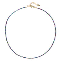 Collar en plata con Hematita mística