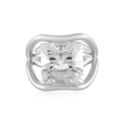 Anillo en plata con Cuarzo blanco