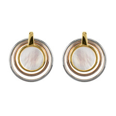Pendientes en plata con Nácar