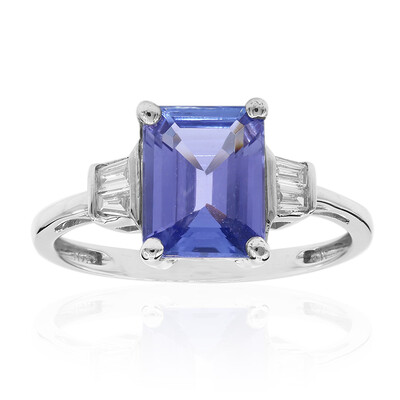 Anillo en oro con Tanzanita AAA (CIRARI)