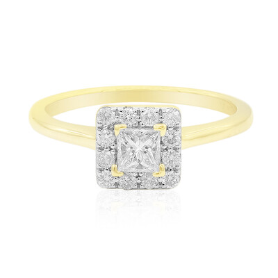 Anillo en oro con Diamante SI1 (G) (Annette)