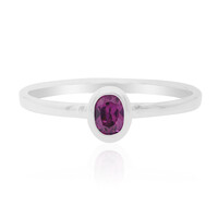 Anillo en plata con Rodolita