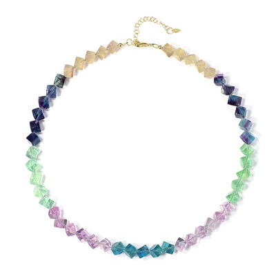 Collar en plata con Fluorita