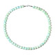 Collar en plata con Aragonita azul